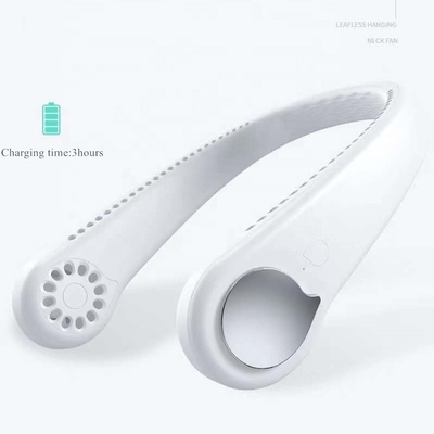 5v Wearable Portable Usb Rechargeable Neck Fan Convenient Carry
